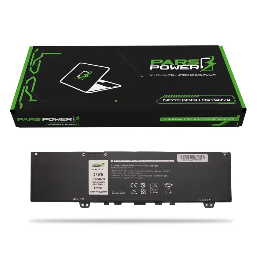 Dell Inspiron 13-5370 (FHDNTS55W82C) Batarya - Pil (Pars Power)