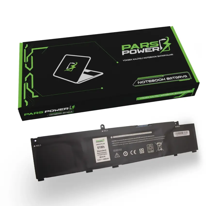 Dell DMV07RJW Batarya - Pil (Pars Power)