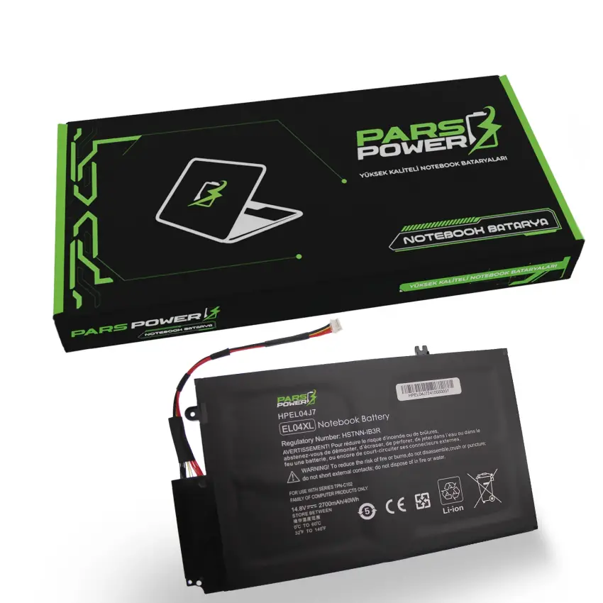 Hp TPN-C102 Notebook Batarya - Pil (Pars Power)