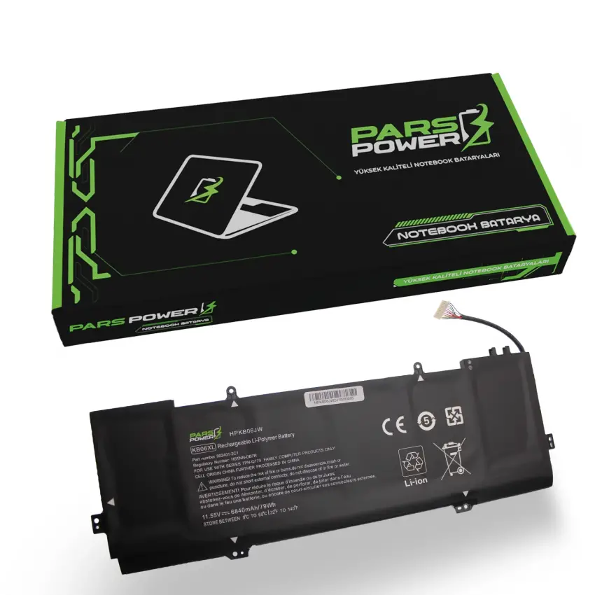 Hp Spectre X360 15-BL, 15-bL100 Batarya - Pil (Pars Power)