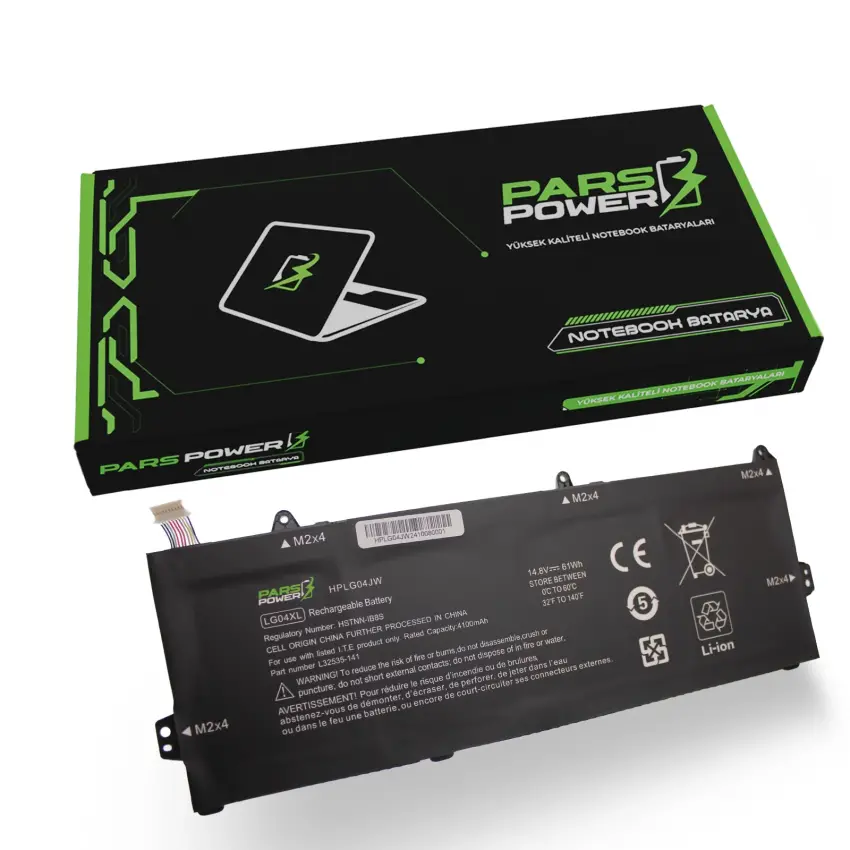 Hp Pavilion 15-cs1014NT 6BJ66EA, 15-cs1015NT 6BL06EA Batarya - Pil (Pars Power)