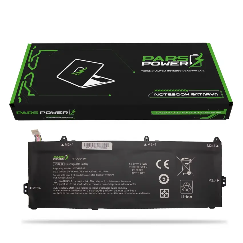 Hp Pavilion 15-cs1014NT 6BJ66EA, 15-cs1015NT 6BL06EA Batarya - Pil (Pars Power)