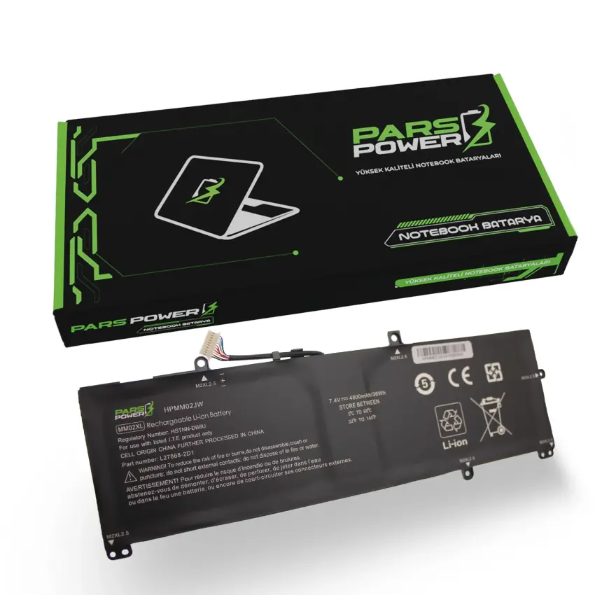 Hp HSTNN-IB8Q, HSTNN-DB8U Batarya - Pil (Pars Power)