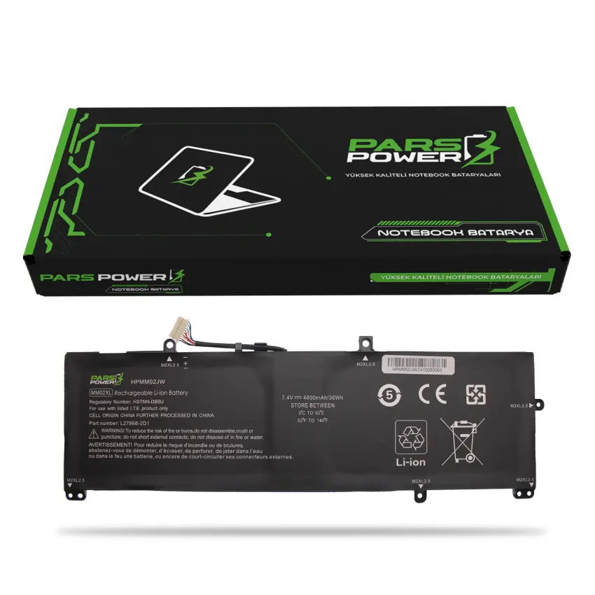 Hp HSTNN-IB8Q, HSTNN-DB8U Batarya - Pil (Pars Power)