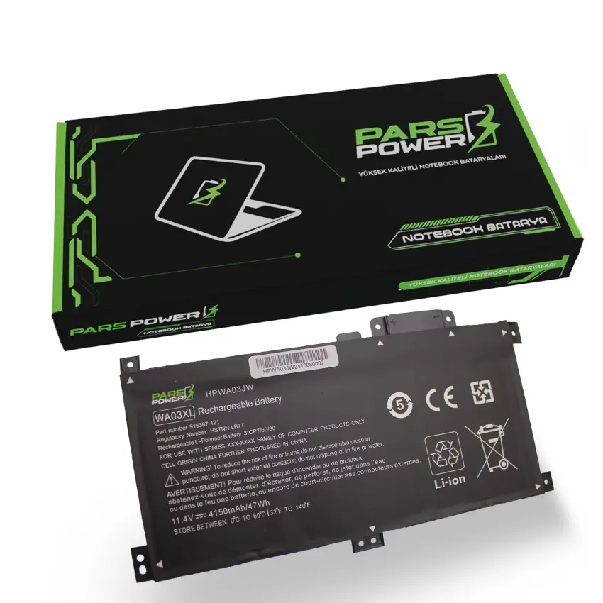 HP Pavilion X360 916812-055, 916812-855 Batarya - Pil (Pars Power)