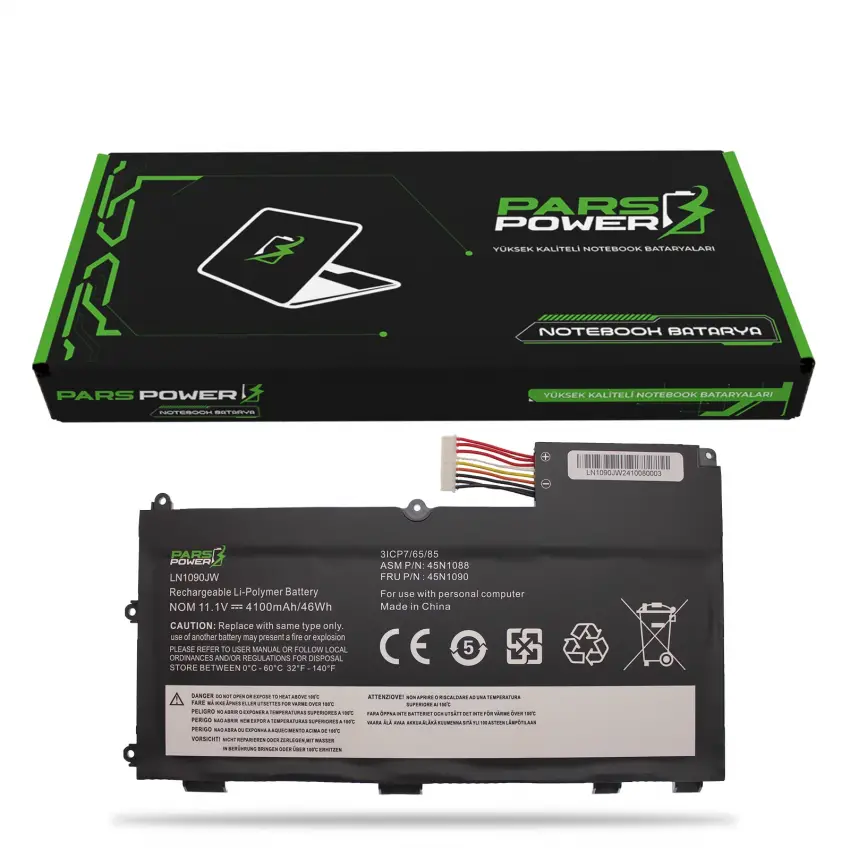 Lenovo ThinkPad T430U (N3F3HGE), T430U (33533HG) Batarya - Pil (Pars Power)