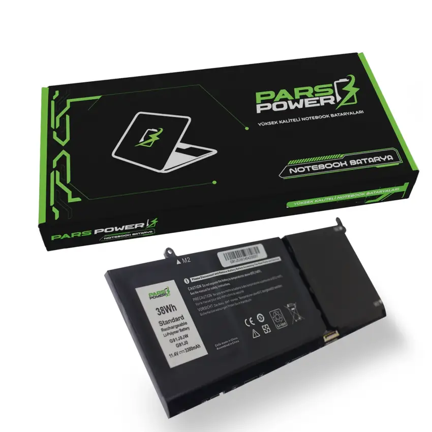 Dell Inspiron 14 7420 2-in-1 (2022) Batarya - Pil (Pars Power)