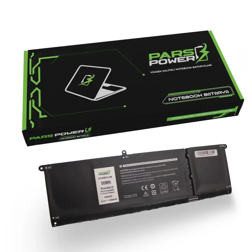 Dell Inspiron 13 5310, 5320 Batarya - Pil (Pars Power)