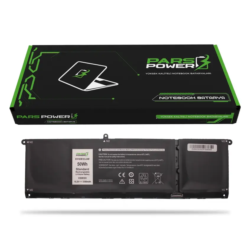 Dell Inspiron 13 5310, 5320 Batarya - Pil (Pars Power)