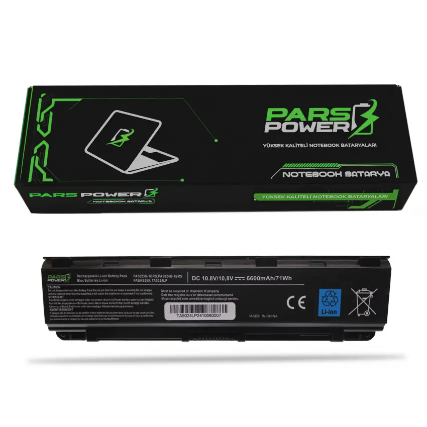 Toshiba Satellite L870D-D3W, L875D-B7M Notebook Batarya - Pil (Pars Power)