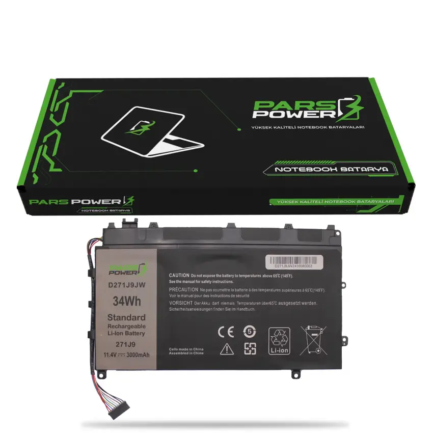 Dell D271J9JW Batarya - Pil (Pars Power)