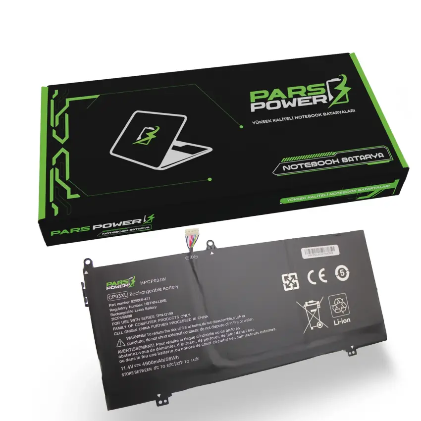 Hp Spectre X360 13-ae003ng Batarya - Pil (Pars Power)