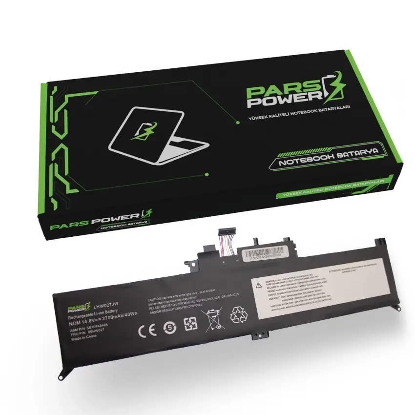 Lenovo ThinkPad Yoga 260 20GS, 20GT Batarya - Pil (Pars Power)