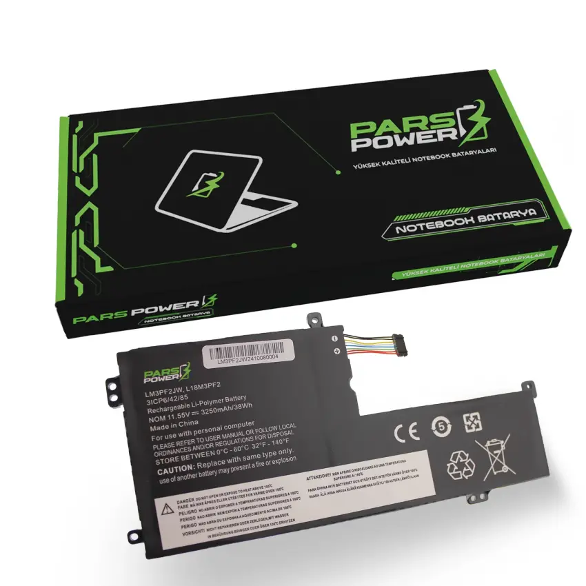 Lenovo IdeaPad IPL3-15IML05 Batarya - Pil (Pars Power)