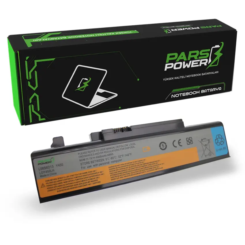 Lenovo L08S6D13 Notebook Batarya - Pil (Pars Power)