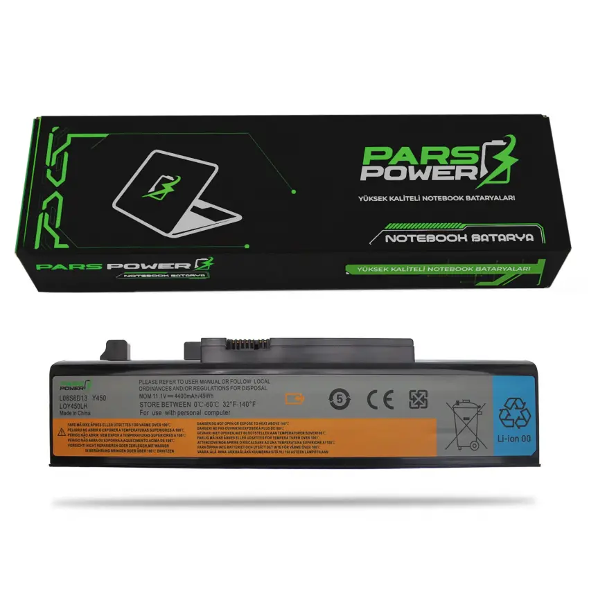 Lenovo L08S6D13 Notebook Batarya - Pil (Pars Power)