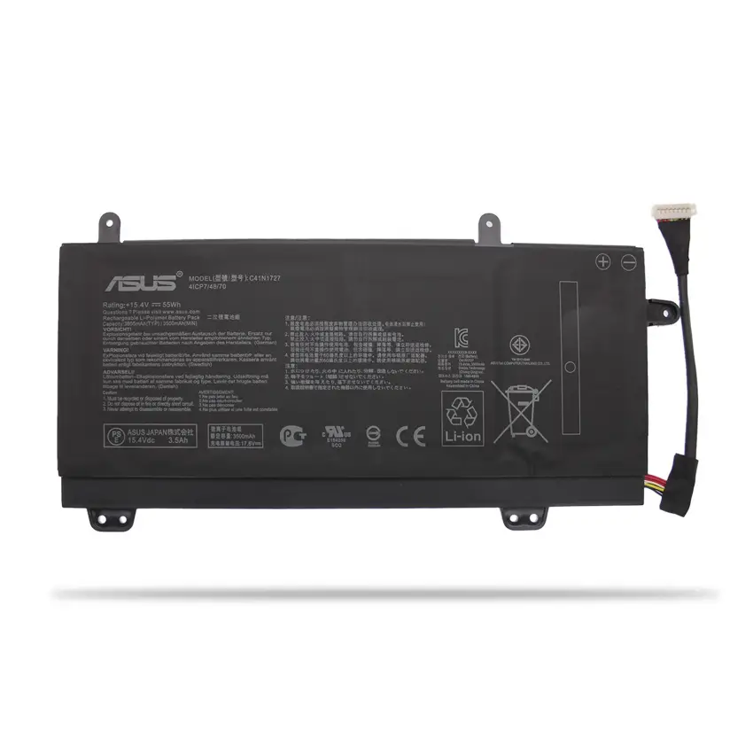 Asus ROG C41N1727, 4ICP7/48/70 Batarya - Pil