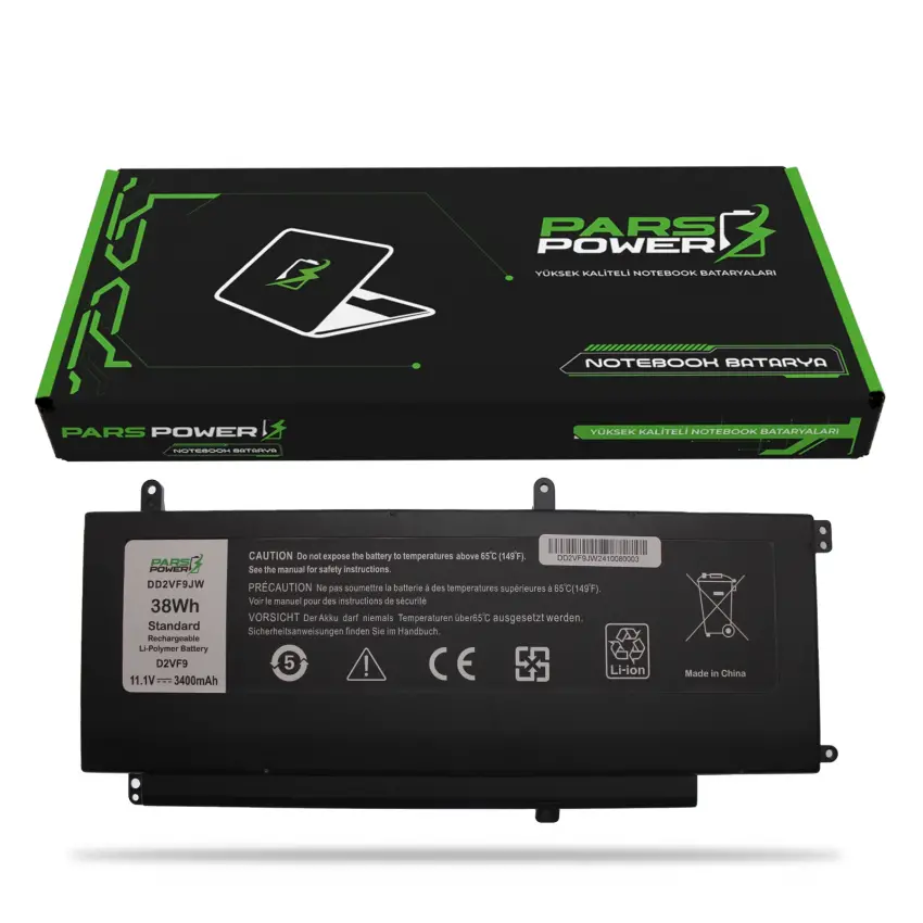 Dell DD2VF9JW Batarya - Pil (Pars Power)