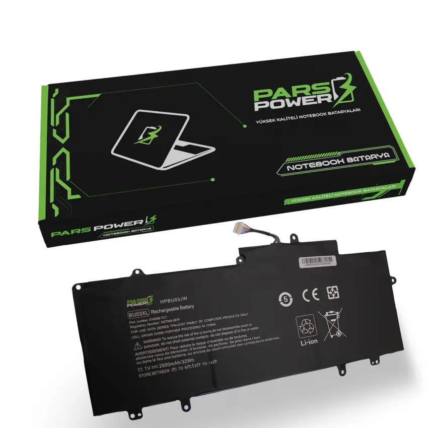 HP Chromebook 816498-1B1, 816498-1C1 Batarya - Pil (Pars Power)