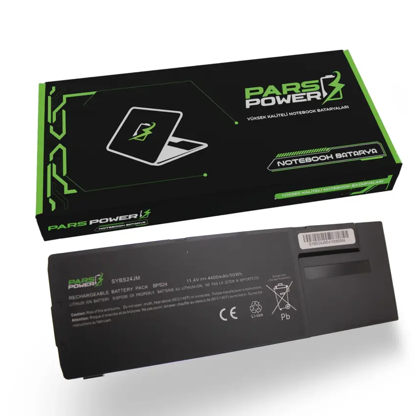 Sony Vaio VPCSE2V9R, VPCSE2X1R Batarya - Pil (Pars Power)