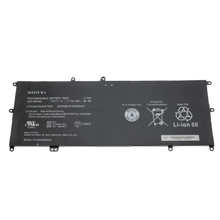 Sony Vaio FIT 14A, FIT 15A VGP-BPS40 Batarya - Pil