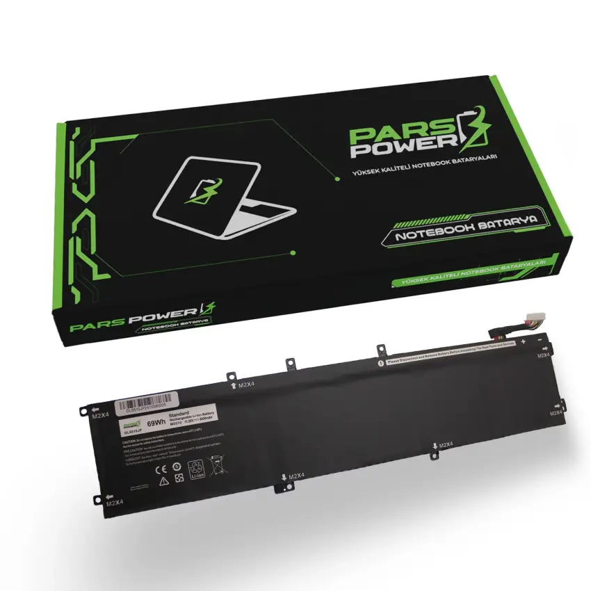 Dell XPS T453X, 5041C, 5D91C Batarya - Pil (Pars Power)