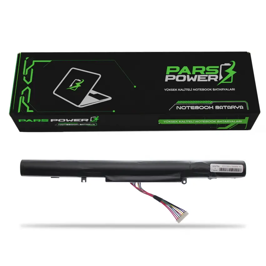 Asus ROG GL752VW, N552VW, N752VW Notebook Batarya - Pil (Pars Power)
