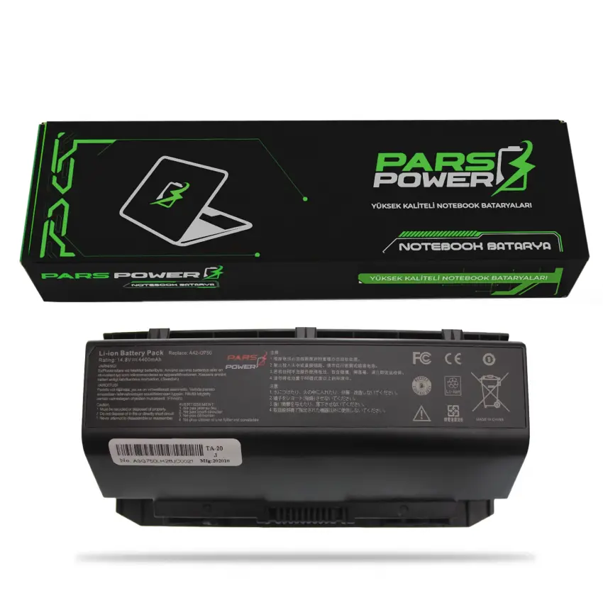 ASUS ROG A42-G750, 0B110-00200000M Batarya - Pil (Pars Power)