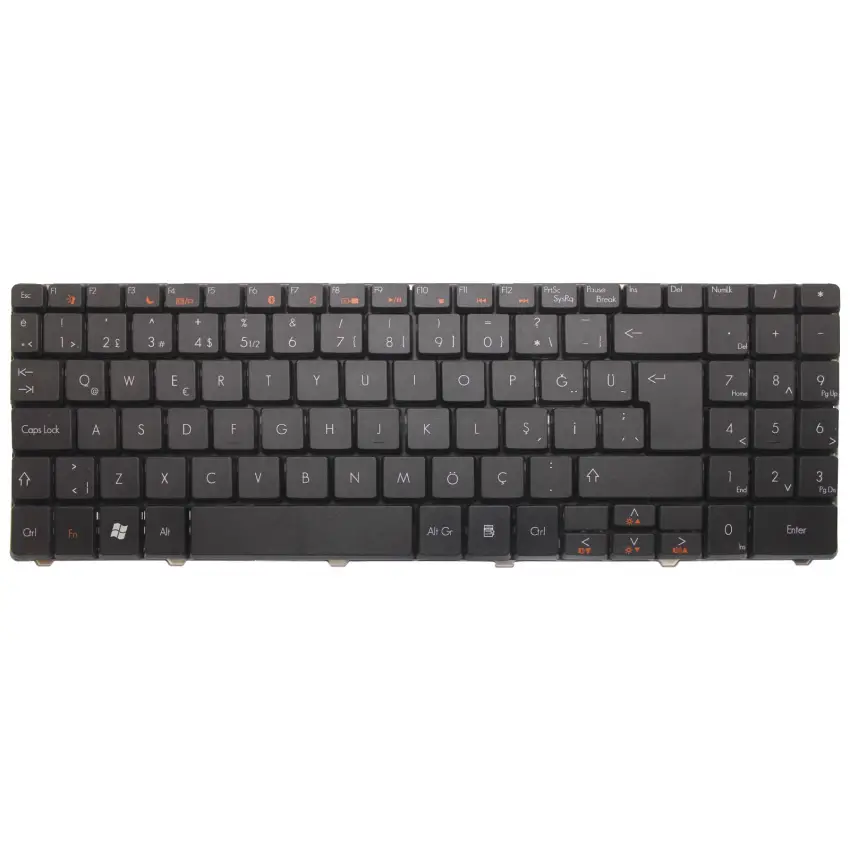 Gateway NV44 Notebook Klavyesi (Siyah Tr)