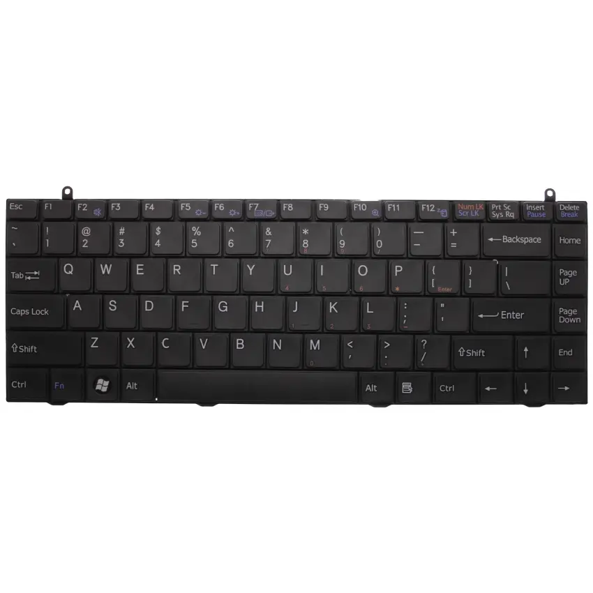 Sony Vaio Vgn-Fz31m Notebook Klavye (Siyah ENG)
