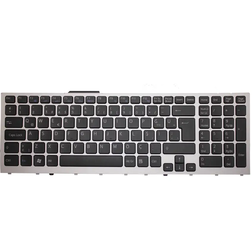 Sony Vaio VPCF13E8E, VPCF13E8R Klavye (Siyah TR)