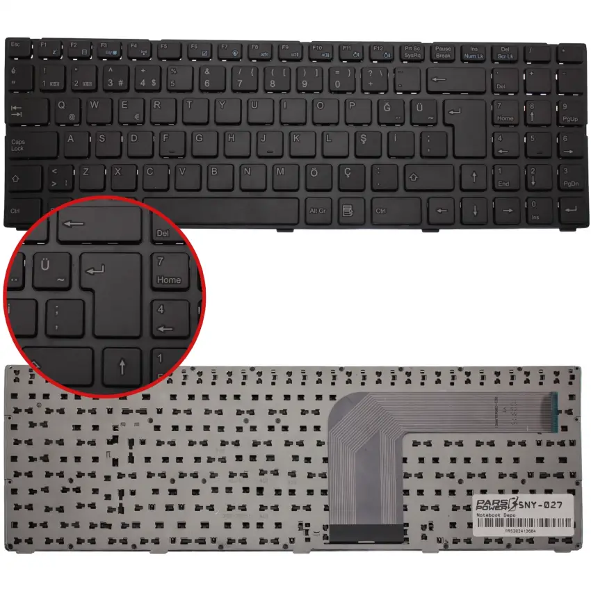 Notebook Klavye SNY-027
