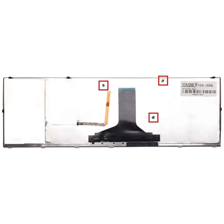 Toshiba Satellite P770-12Q, P775-100 Notebook Klavye Işıklı (Siyah TR)