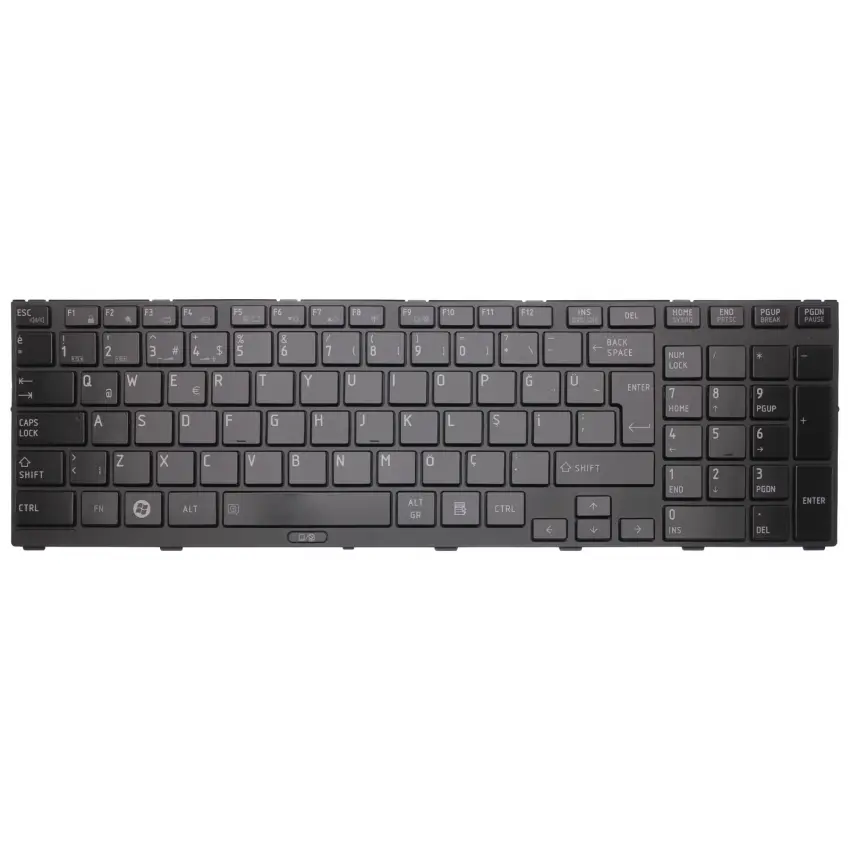 Toshiba Tecra R950-1QL Notebook Klavye (Siyah TR)