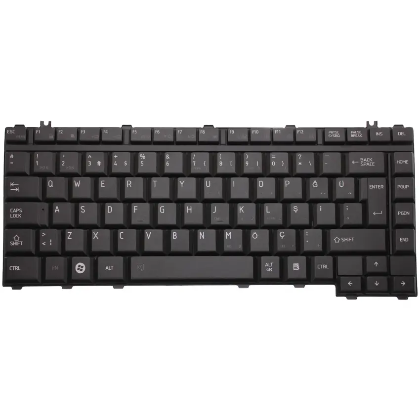 Toshiba Satellite A215, A300, A300D, A305, L300, L300D, L305, L305D, L450 Notebook Klavye (Siyah TR)