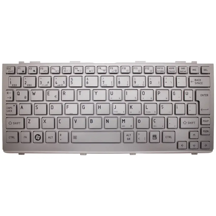 Toshiba Portege M800 Notebook Klavye (Gri TR)
