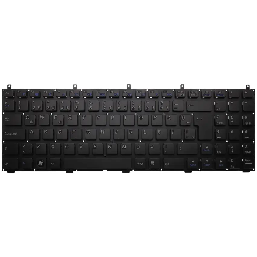 Casper 6-80-M9800-250-1E Notebook Klavye (Siyah TR)