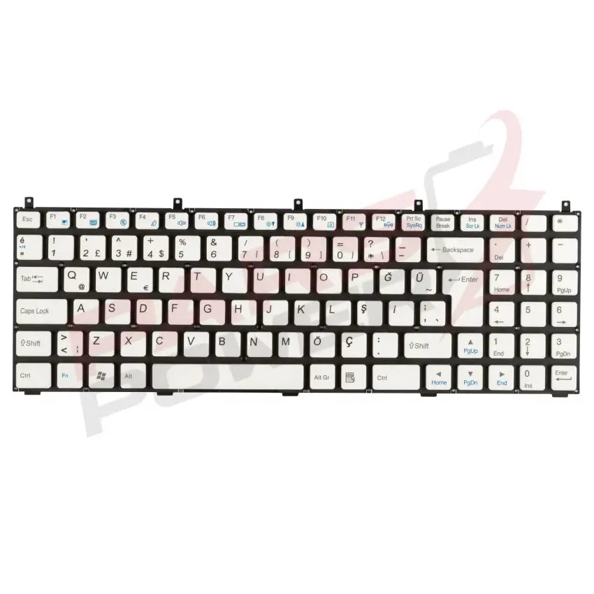 Casper 6-80-M9800-71-1 Notebook Klavye (Beyaz TR)