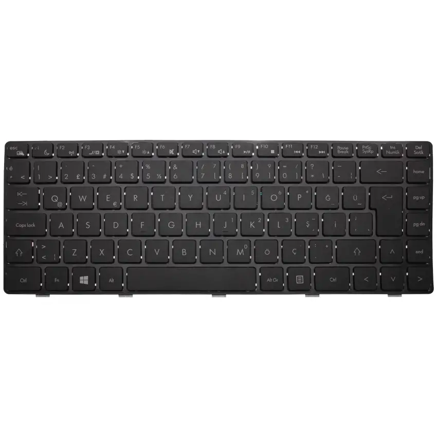 Grundig JWU Notebook Klavye (Siyah TR)