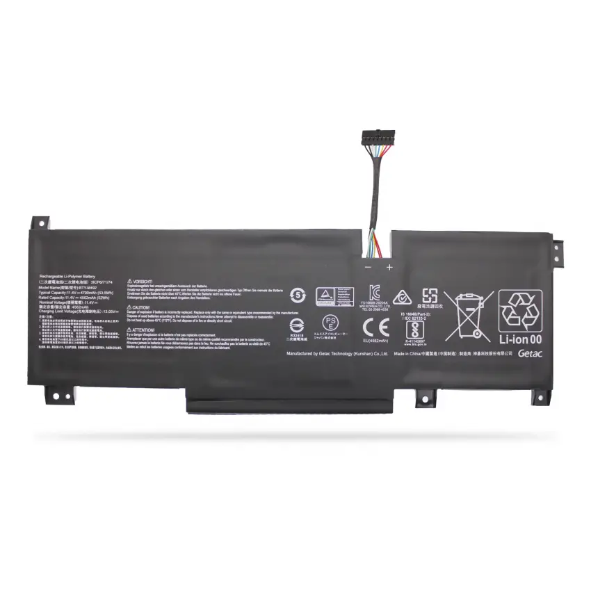 MSI Bravo 15 C7UD Batarya - Pil