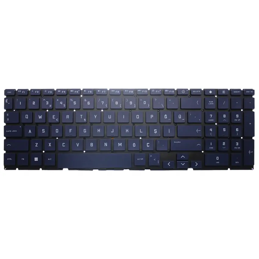 Hp Victus Gaming 15-fa0000 Klavye Işıklı (Mavi TR)
