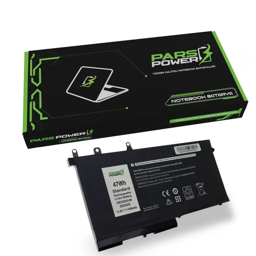 Dell WFWKK, 0WFWKK Batarya - Pil (Pars Power)