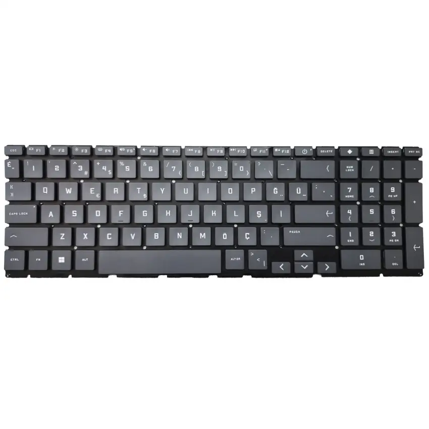 Hp Victus Gaming 15-fa0000 Klavye Işıklı (Füme TR)