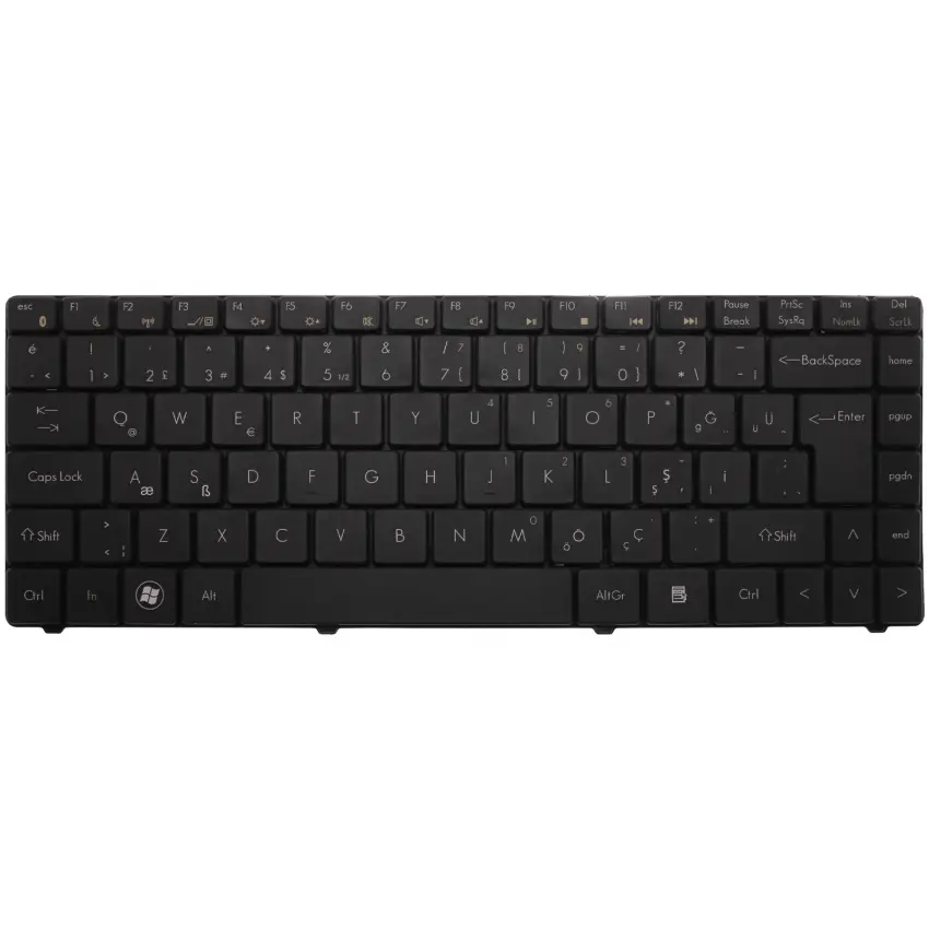 Casper CNV.2350-4KO5B Notebook Klavye (Siyah TR)