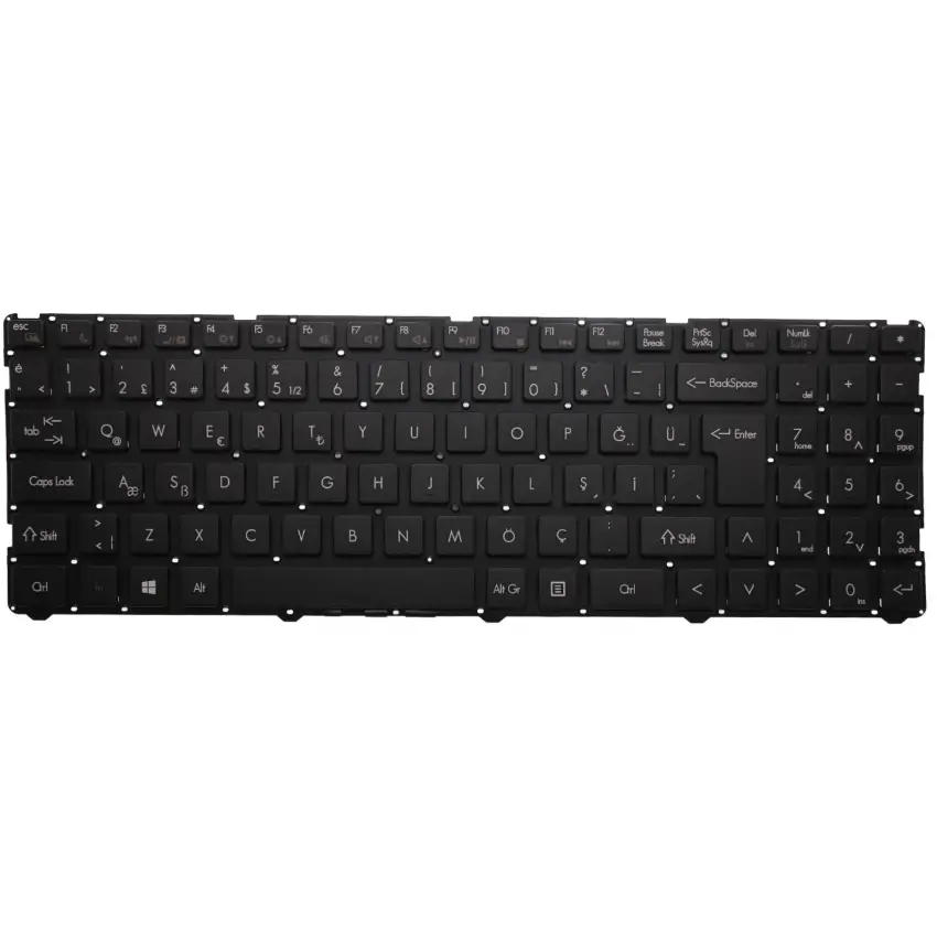 Casper TWB Notebook Klavye (Siyah TR)