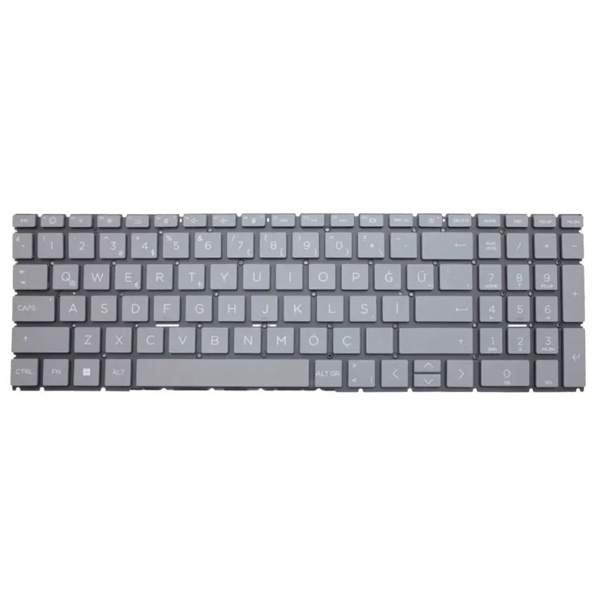 Hp 15-fc Klavye Işıklı (Füme TR)