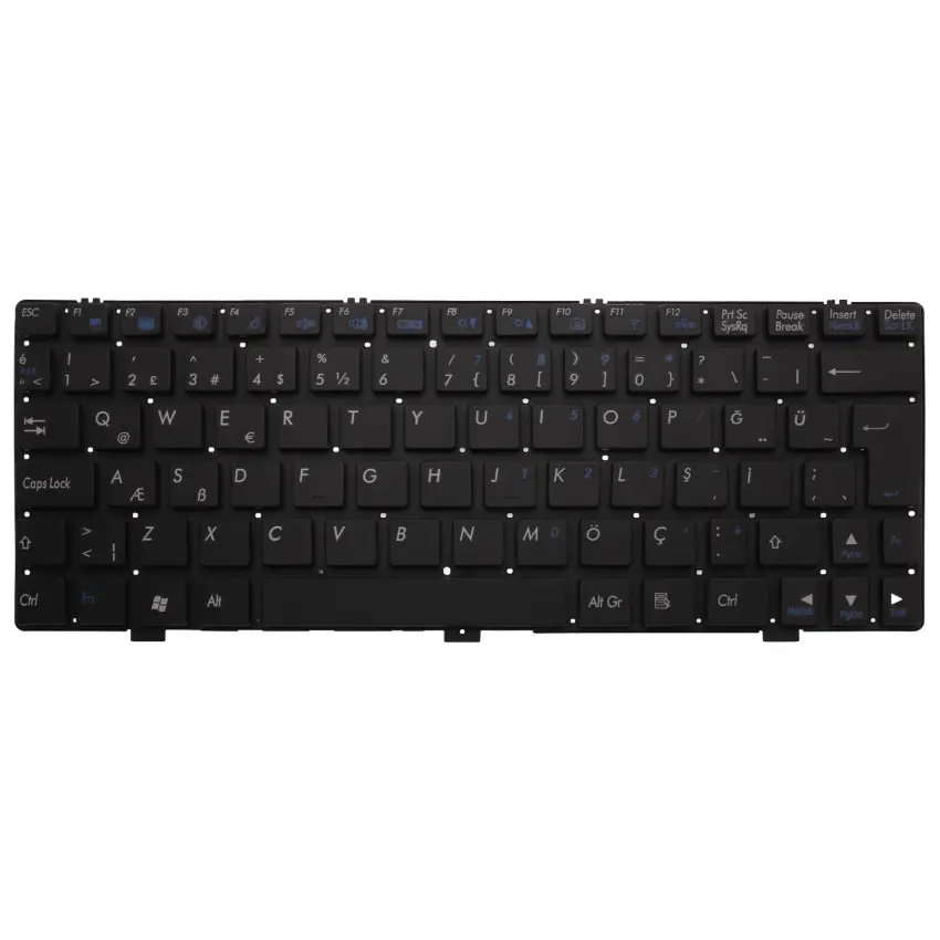 Grundig GNB1150 B1 N2 Notebook Klavye (Siyah TR)