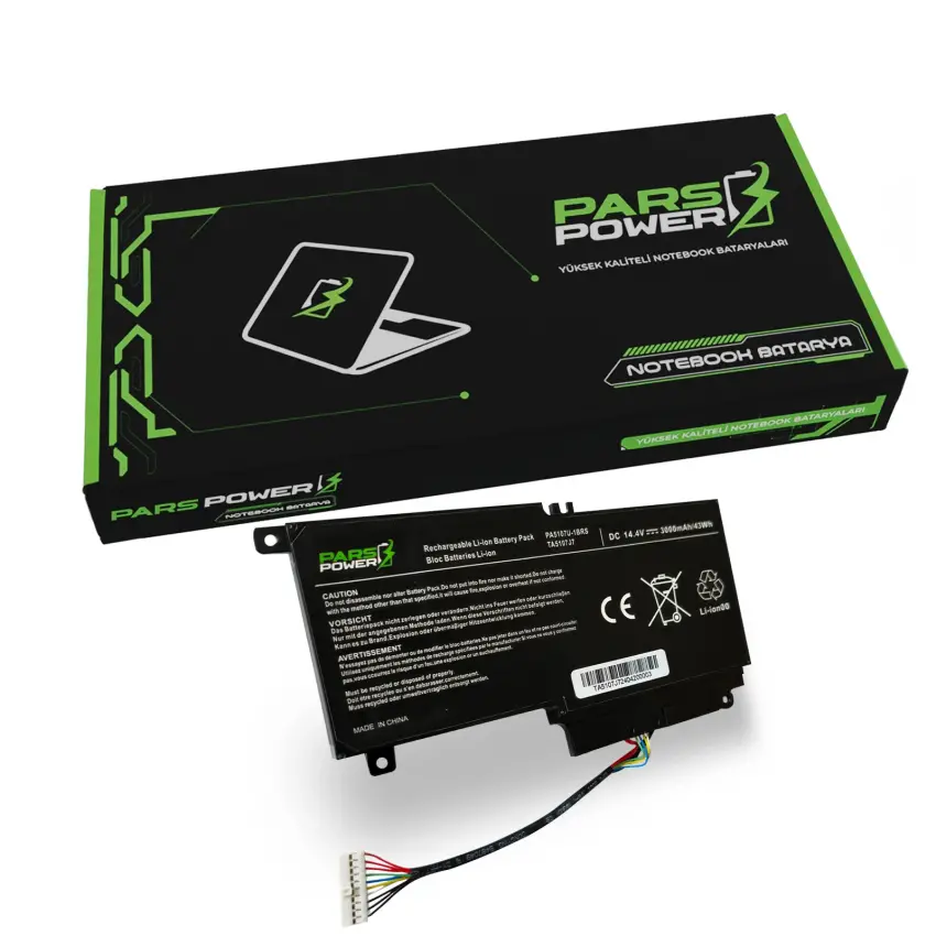 Toshiba Satellite L50-A-11Q (PSKJNE-01U00ETE) Notebook Batarya - Pil (Pars Power)