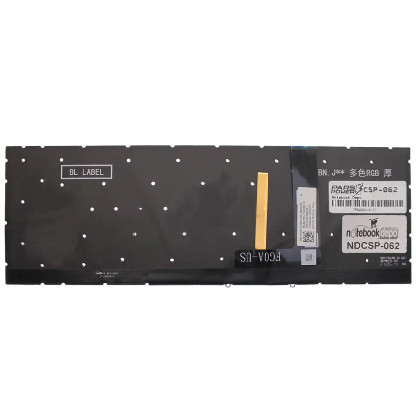 MSI Crosshair 15 B12UEZ-452 Klavye Işıklı (Siyah TR)