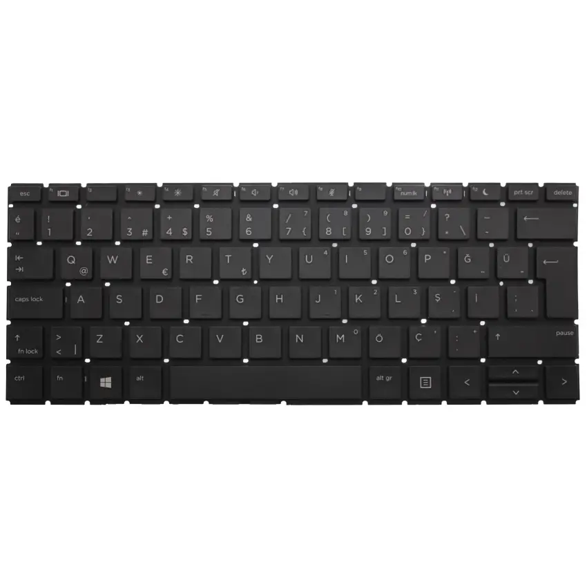 HP ProBook 430 G6, 435 G6 Klavye (Siyah TR)